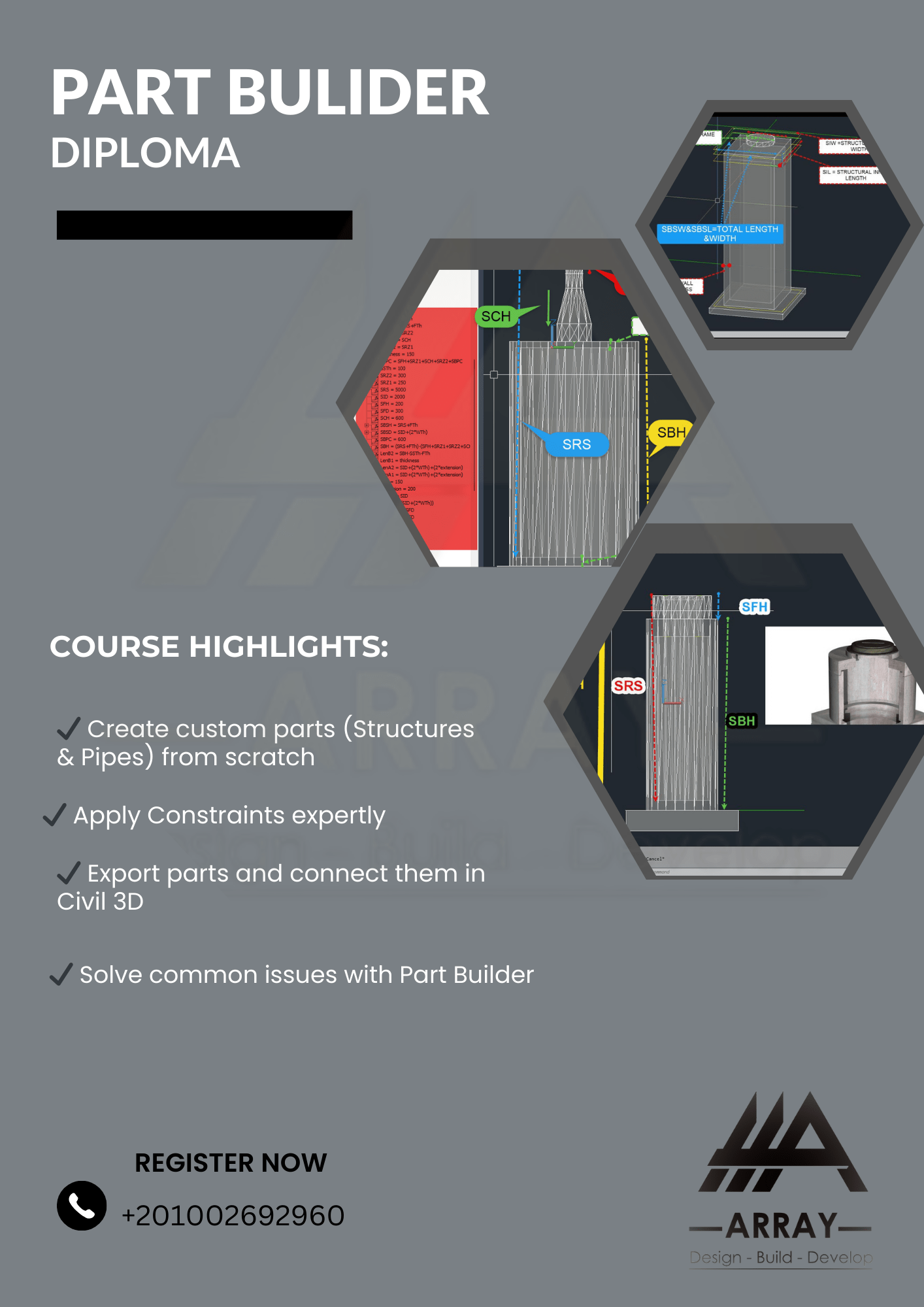 PART BUILDER FOR CIVIL 3D