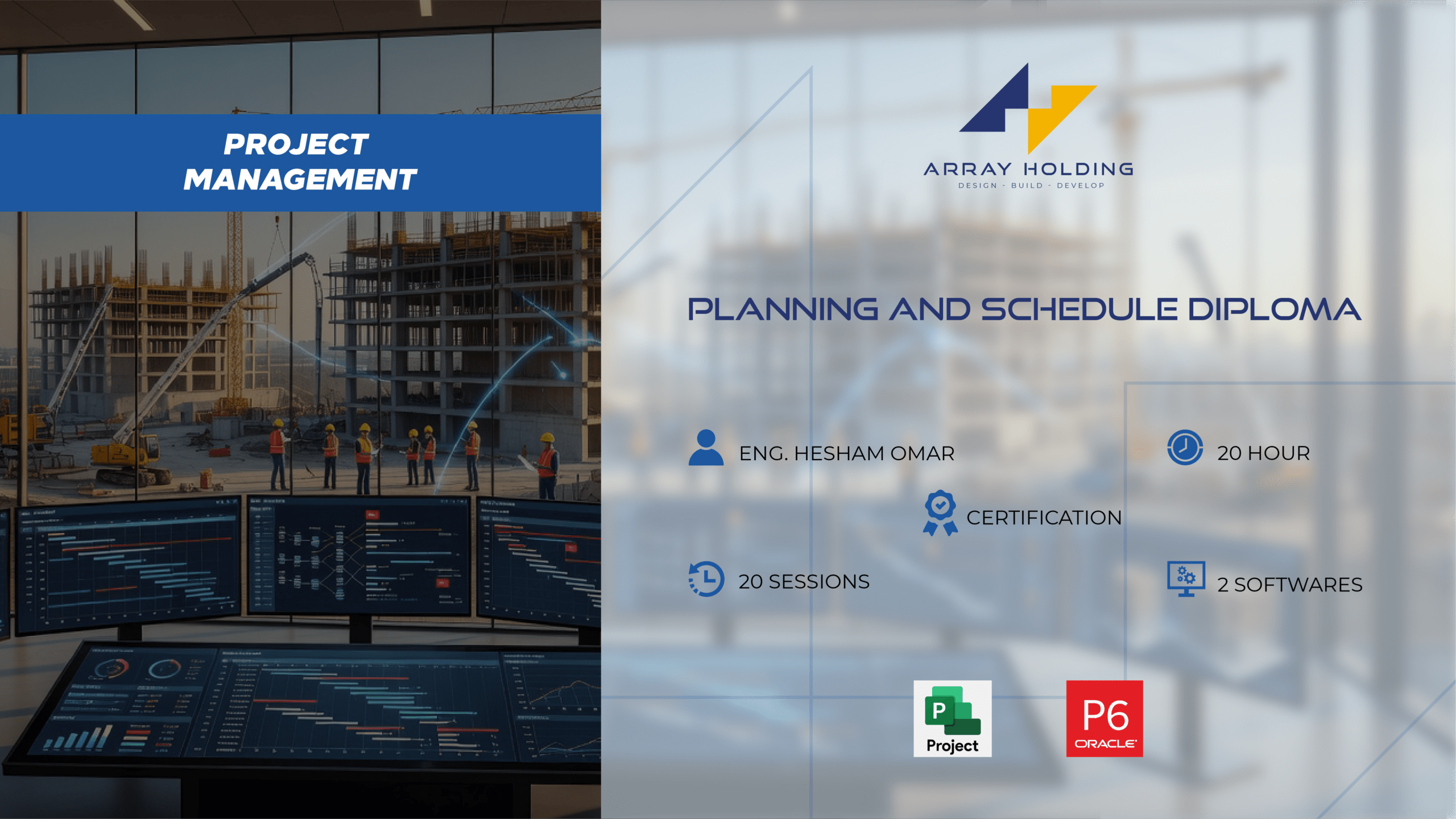 Planning and schedule Diploma – Arabic Version